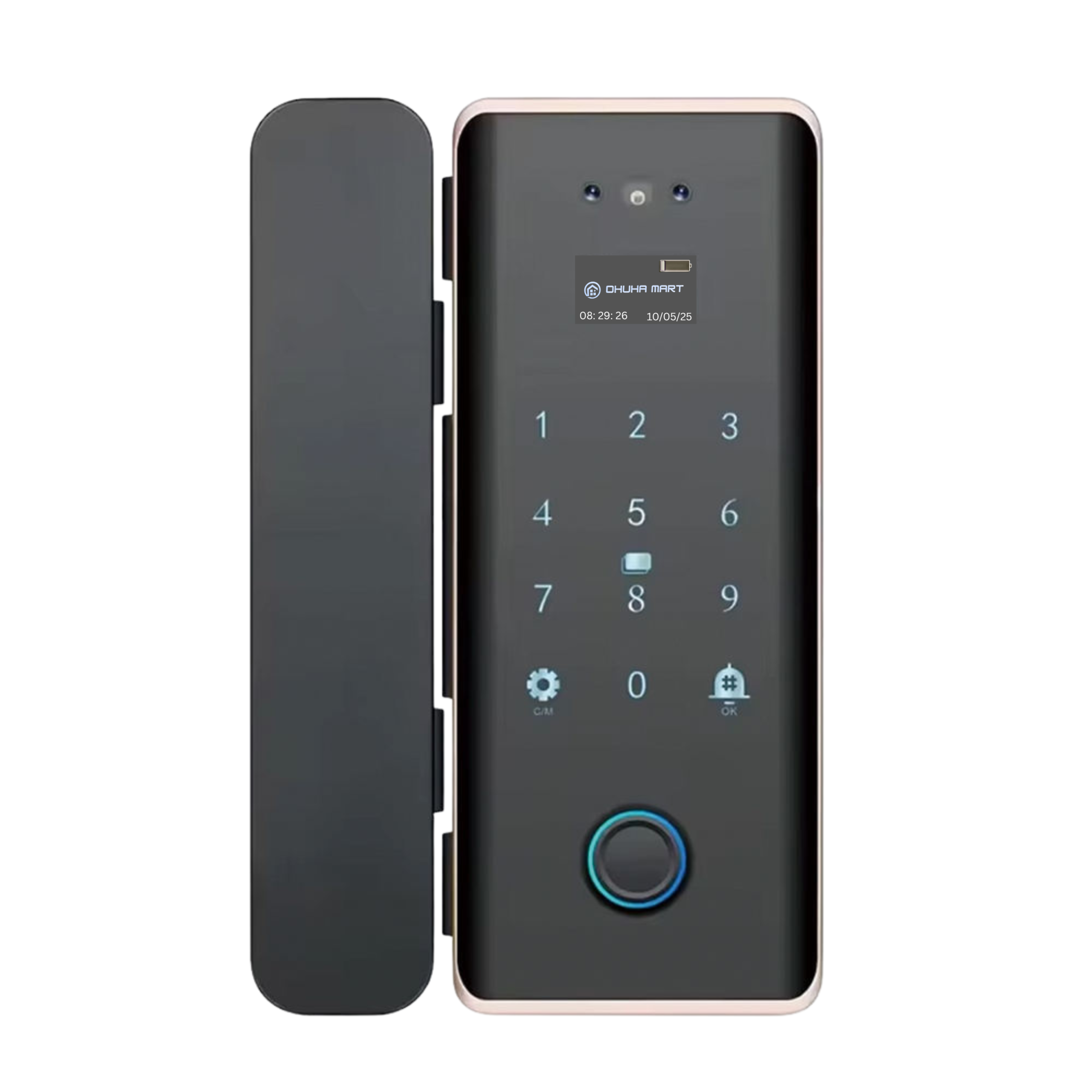 G10 Smart Glass lock CTG Smart lock Company