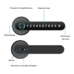 fingerprint smart Bedroom lock